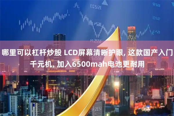哪里可以杠杆炒股 LCD屏幕清晰护眼, 这款国产入门千元机, 加入6500mah电池更耐用